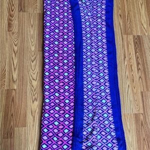 ⚠️Vera Bradley Purple and Pink Diamond Fleece Throw Blanket⚠️